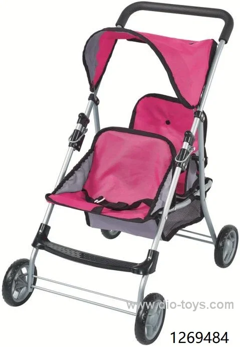doll stroller in color box