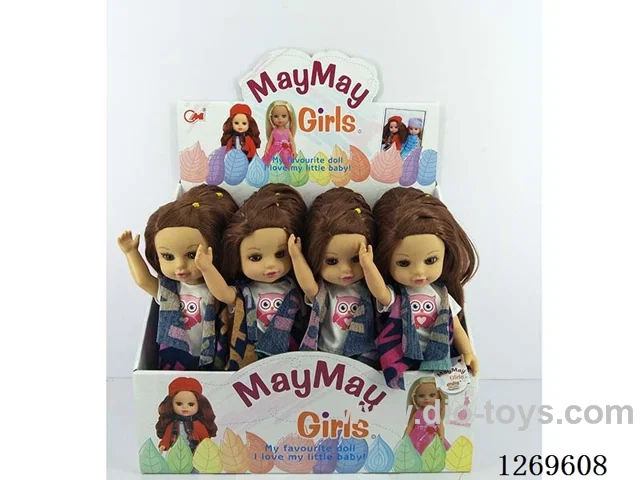 36CM Full-vinyl doll with music 12PCS
