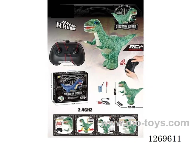 2.4 GHz RC Inflatable Dinosaur included battery