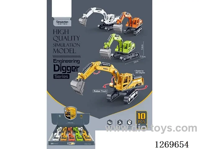 Inertial Soft Rubber Track-Based Construction Series (10PCS)