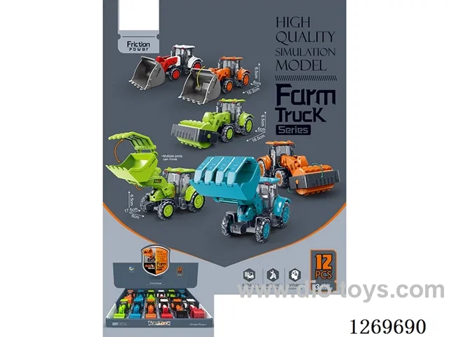 Inertia-Powered Farm Tractor (12PCS)