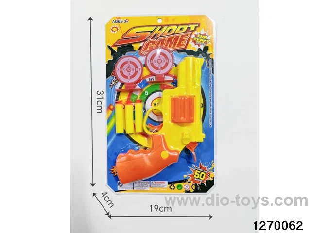 Soft bullet gun