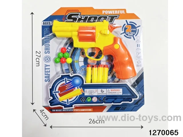 Soft bullet gun