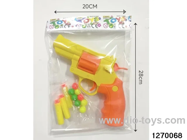 Soft bullet gun