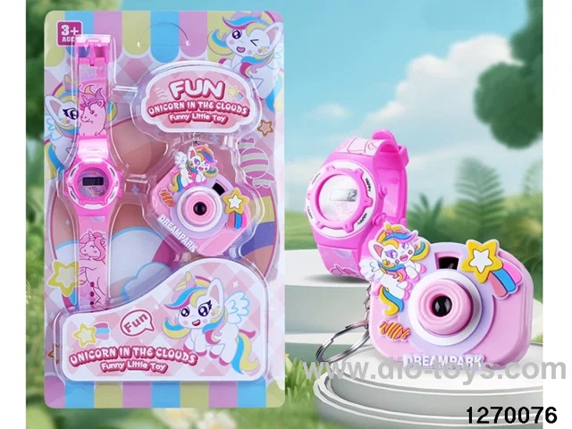 Projection Camera + Cartoon Digital Watch