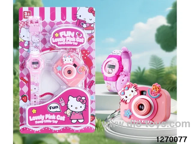 Projection Camera + Cartoon Digital Watch