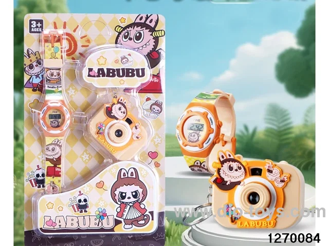 Projection Camera + Cartoon Digital Watch