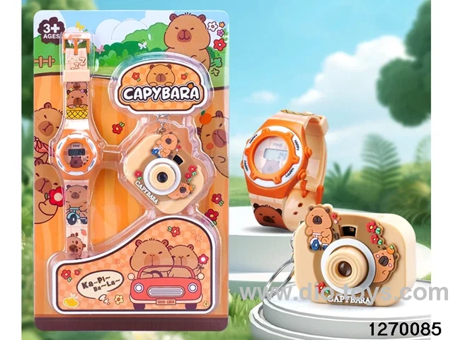 Projection Camera + Cartoon Digital Watch