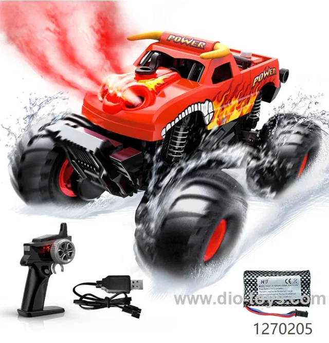 Amphibious Remote Control Car 4WD Waterproof RC Cars