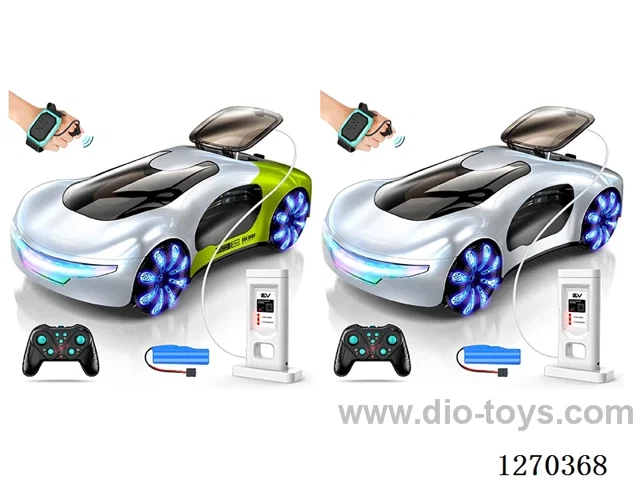 2.4G Dual-Spray RC Car (Includes Charging Station + Supports Type-C Direct Charging) – Included Battery