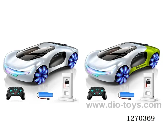 2.4G Dual-Spray RC Car (Includes Charging Station + Supports Type-C Direct Charging) – Included Battery