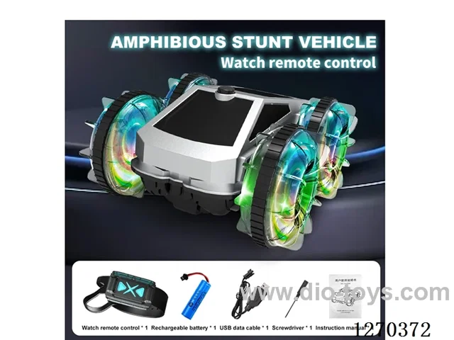 Amphibious Stunt RC Car (included battery)