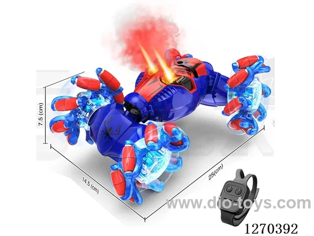 1:18 2.4G RC Spray Twist Car (Explosion Wheels) included battery