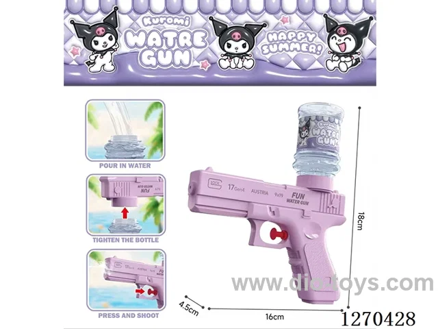 Glock Automatic Water Gun (Can Hold Candy)