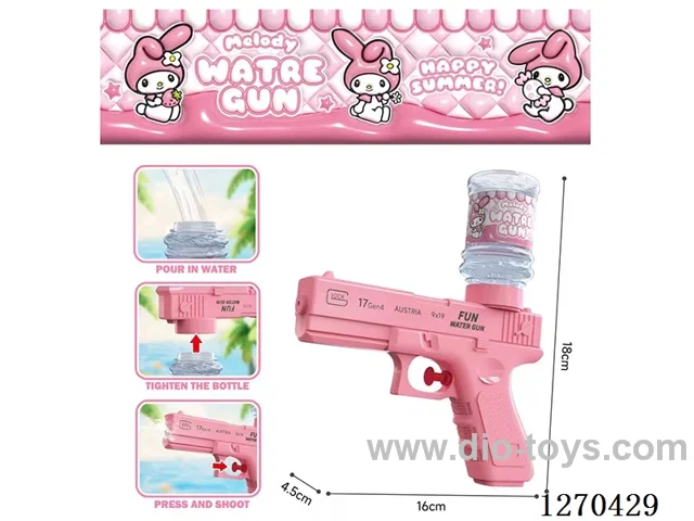 Glock Automatic Water Gun (Can Hold Candy)