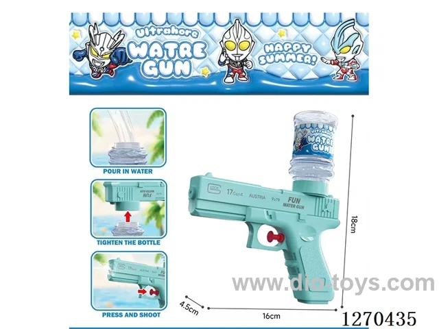 Glock Automatic Water Gun (Can Hold Candy)