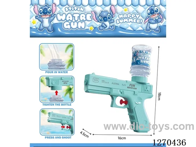 Glock Automatic Water Gun (Can Hold Candy)