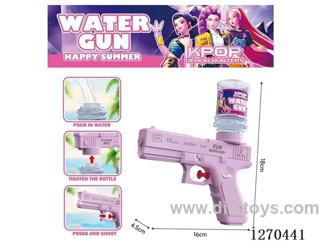 Glock Automatic Water Gun (Can Hold Candy)