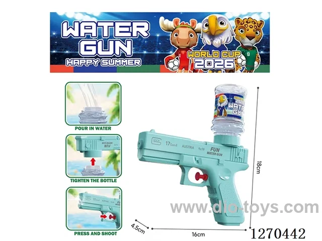 Glock Automatic Water Gun (Can Hold Candy)