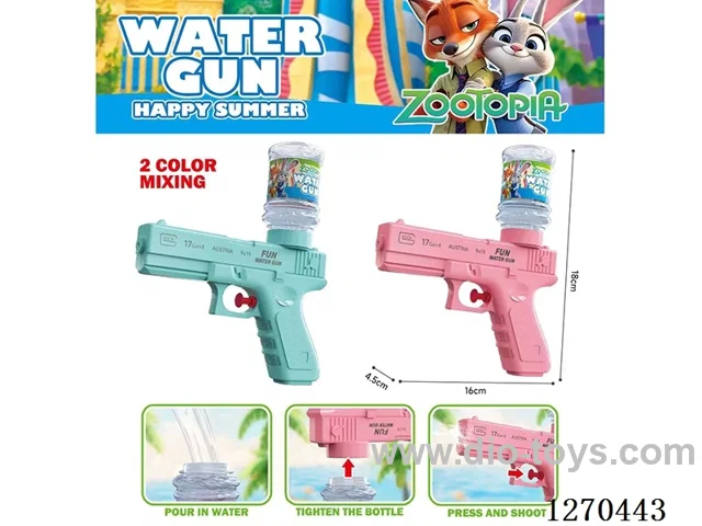 Glock Automatic Water Gun (Can Hold Candy)