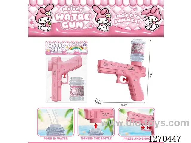 Glock Automatic Water Gun (Can Hold Candy)