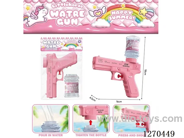 Glock Automatic Water Gun (Can Hold Candy)