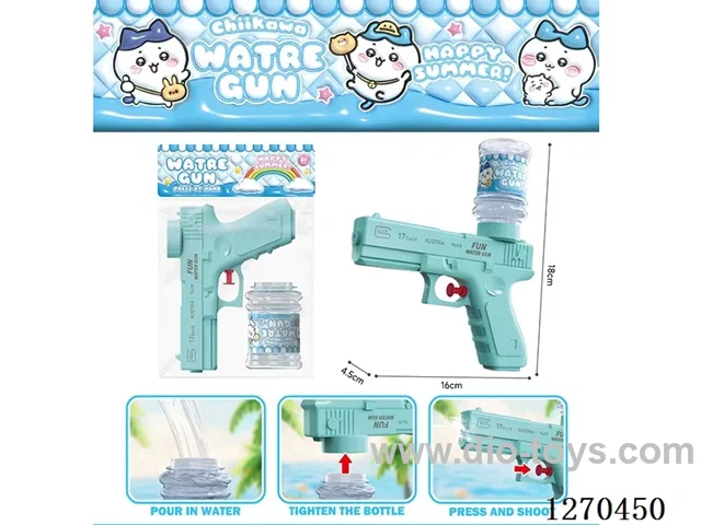 Glock Automatic Water Gun (Can Hold Candy)