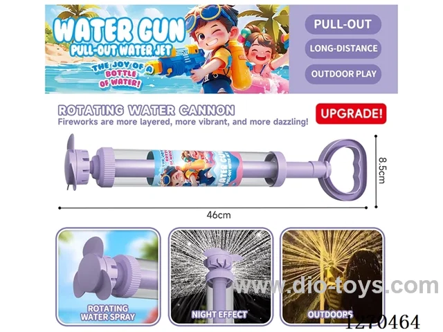 Large Rotating Firework Water Cannon