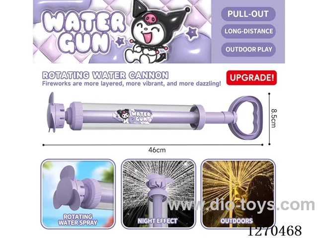 Large Rotating Firework Water Cannon
