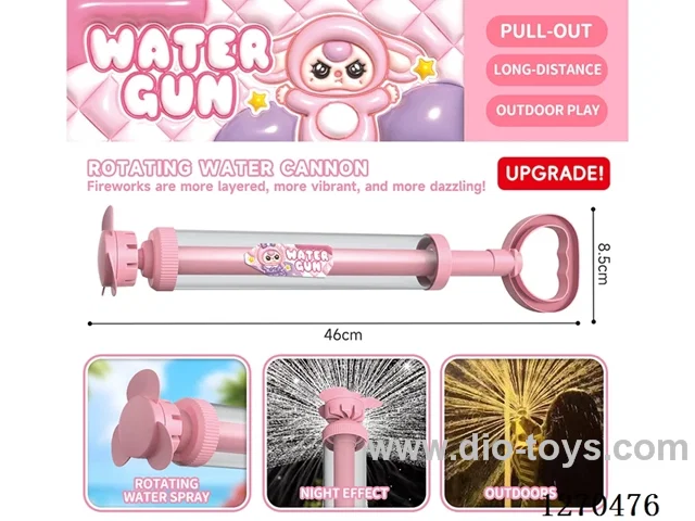 Large Rotating Firework Water Cannon