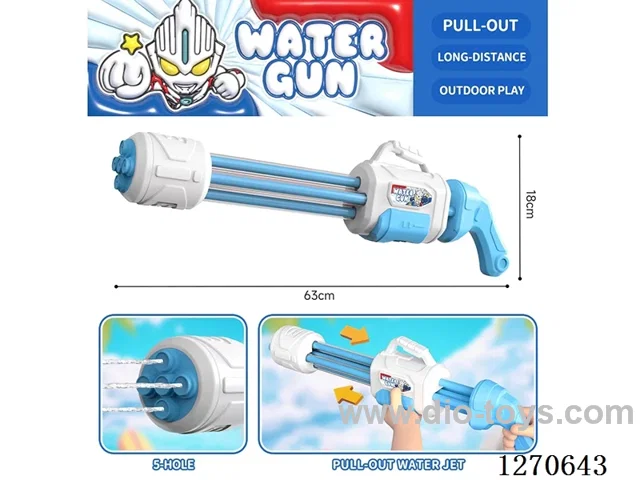 60cm Gatling 3-barrel water cannon