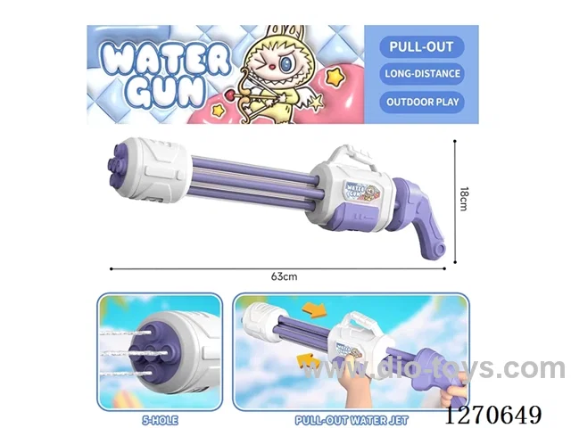 60cm Gatling 3-barrel water cannon