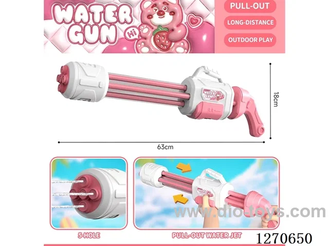 60cm Gatling 3-barrel water cannon