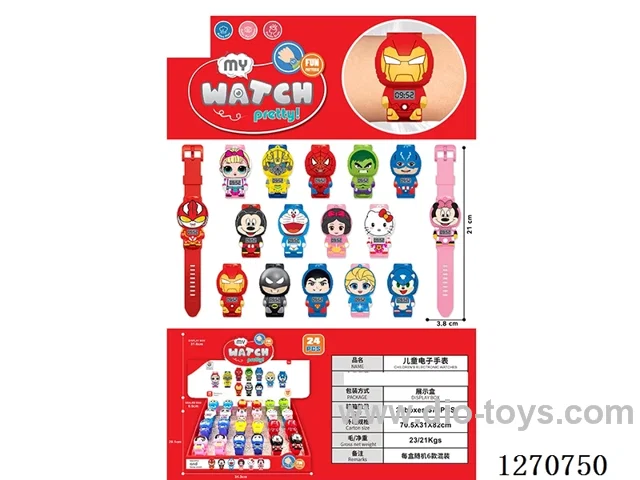 Children's Electronic Watch (24 pcs) included battery