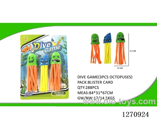 Diving jellyfish 3PCS