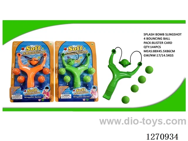 Soft-ball slingshot