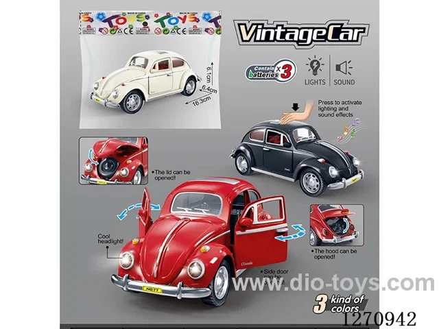 inertia car W L/M included battery 3 colors