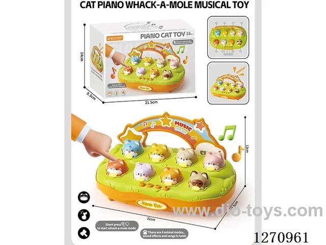 Whack-a-Mole Musical Toy