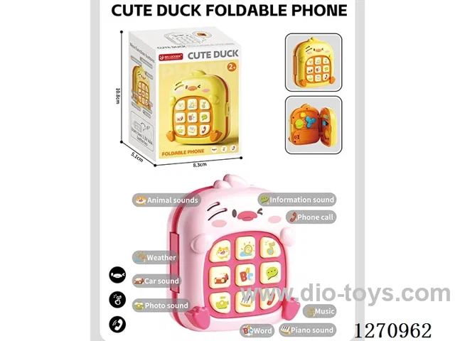 Foldable toy phone 2 colors