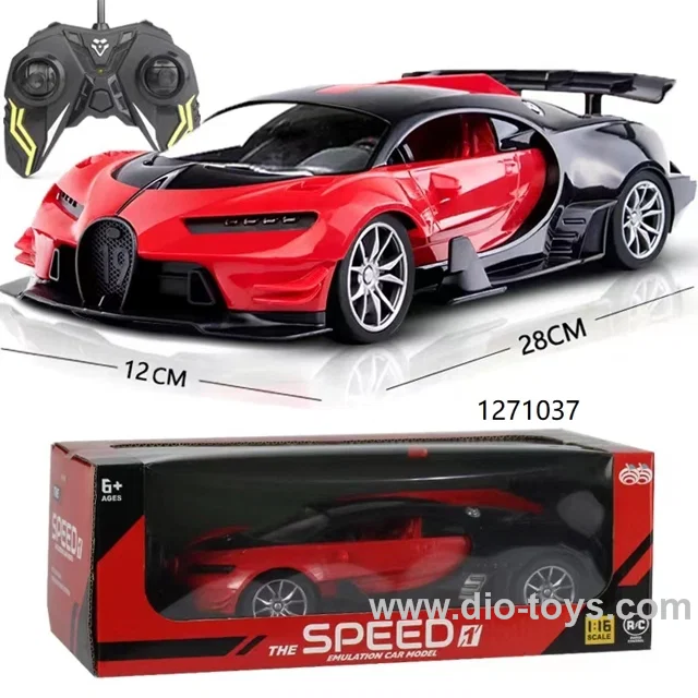 1:16 RC simulation car with lighting in window box