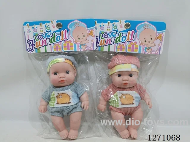 8.5-inch Rubber Body Doll