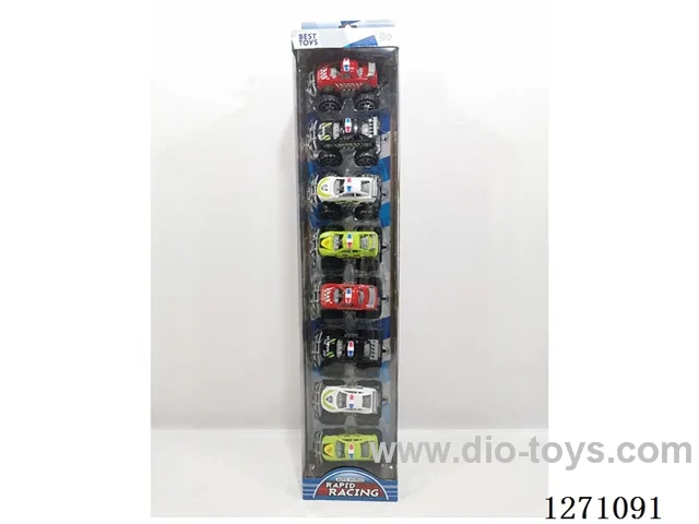Inertia Police Car (8pcs)