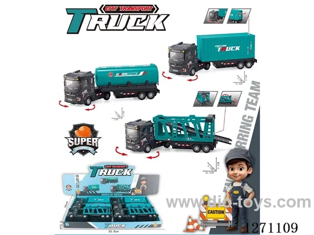 Truck - Inertia City Transport Vehicle ABS (6PCS)