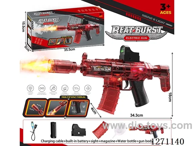 MP5 Linkage Spray Version Sound & Light Gun 5ML (Battery Included)