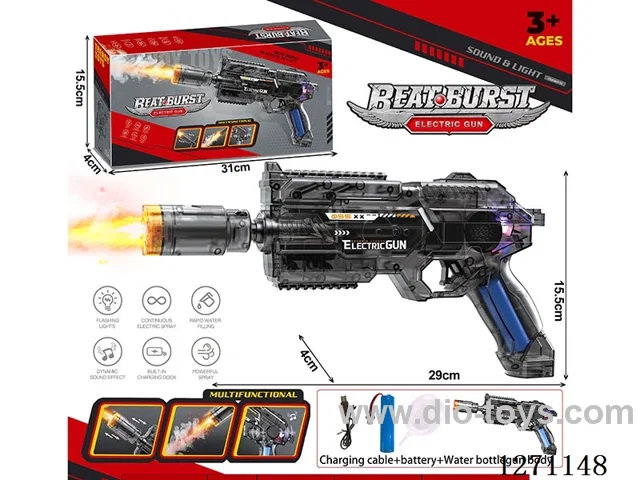 Space Linkage Spray Version Sound & Light Gun 5ML (Battery Included)