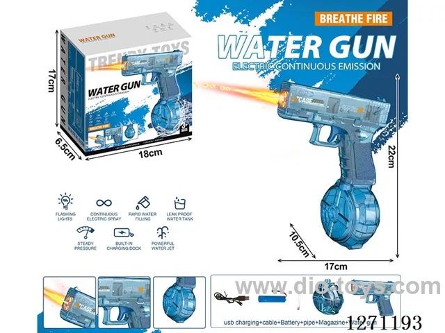 Glock Generation 2 Full-Stroke Linkage Transparent Blue (Battery Included)