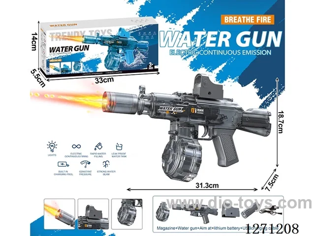 AK Generation 2 Flame Version Full-Stroke Linkage Transparent Gray (Battery Included)