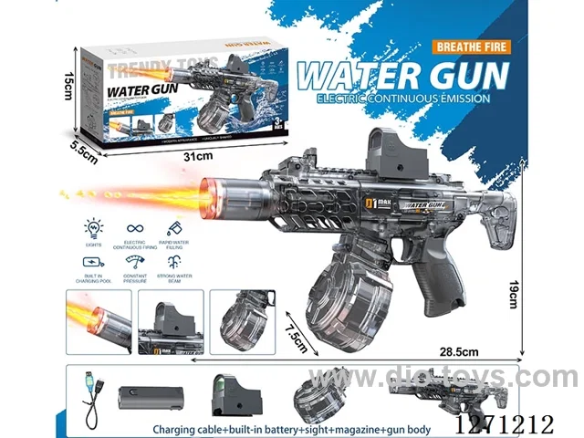 MXC Generation 2 Flame Version Full-Stroke Linkage Transparent Gray (Battery Included)