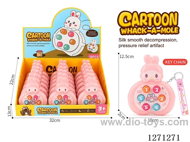 Whack-a-Mole 18PCS (with Keychain)
