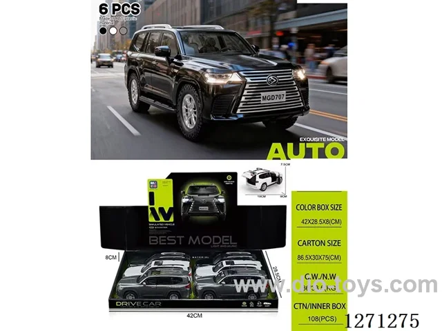 inertia car W L/M 6PCS
